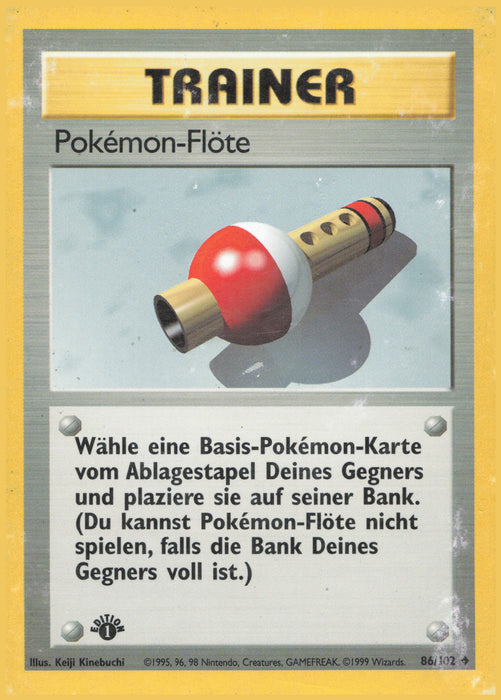 Pokemon-Flöte BS-86 Uncommon Deutsch