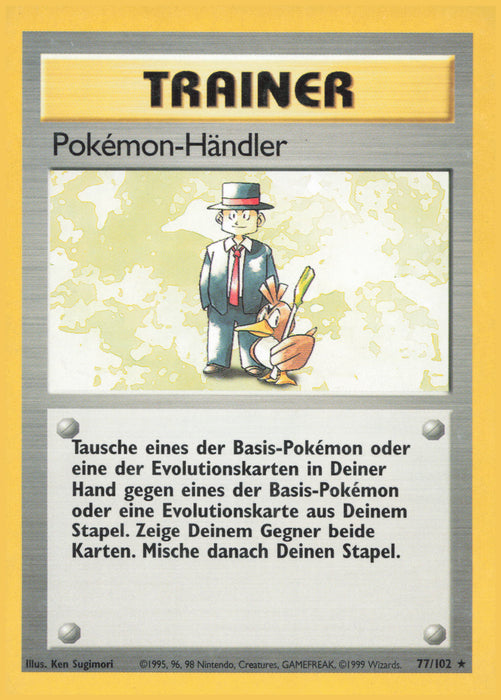 Pokemon-Händler BS-77 Rare Deutsch