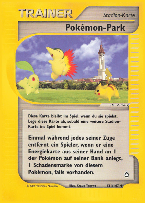 Pokemon-Park AQ-131 Uncommon Deutsch