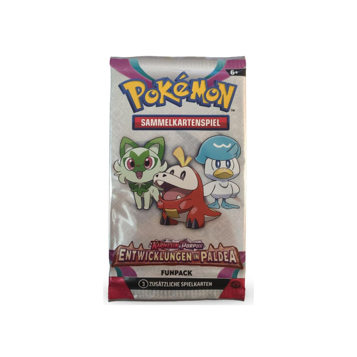 Pokémon Entwicklungen in Paldea Funpack Deutsch