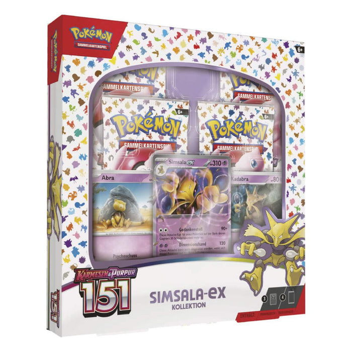 Pokémon Karmesin & Purpur 151 - Simsala-ex Kollektion