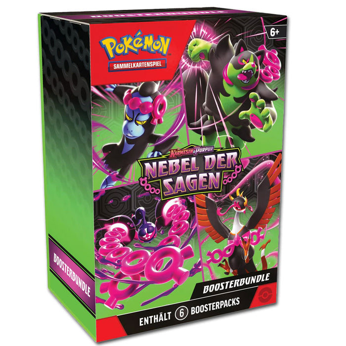 Pokémon Karmesin & Purpur Nebel der Sagen Booster Bundle Deutsch