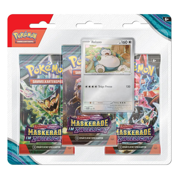 Pokémon Gewalten der Zeit 3-Pack Blister Deutsch