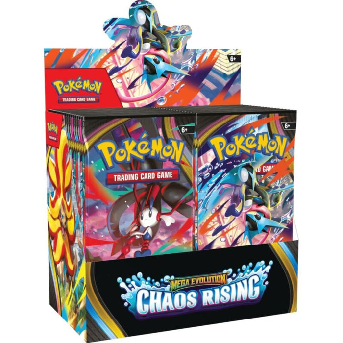 Pokemon Mega Evolution Chaos Rising Display Englisch