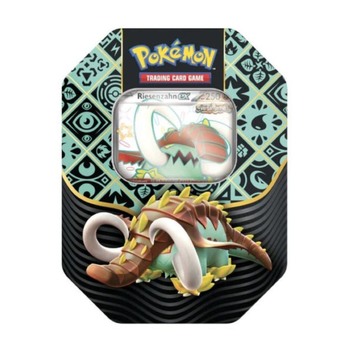 Pokemon Tin Box Paldeas Schicksale Riesenzahn ex DE