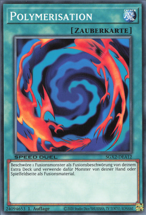 Polymerisation SGX2-DEA12 Common Deutsch