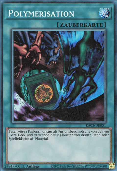 Polymerisation (V.11) RA03-DE051 Collectors Rare Deutsch
