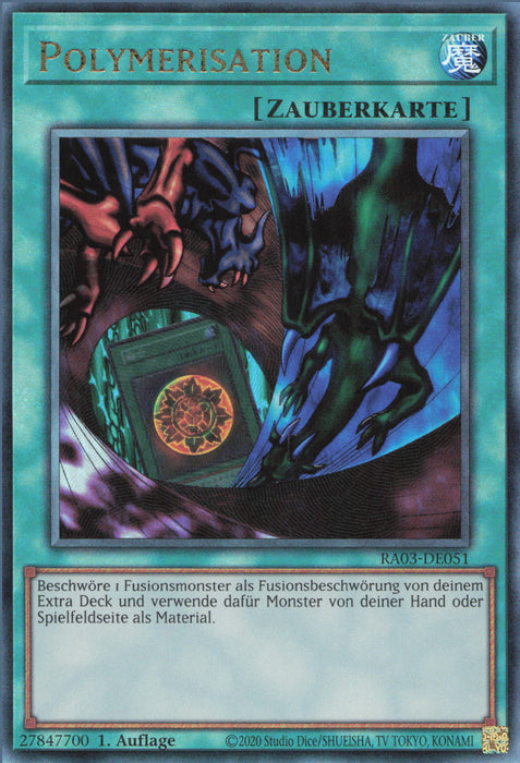 Polymerisation (V.13) RA03-DE051 Ultimate Rare Deutsch