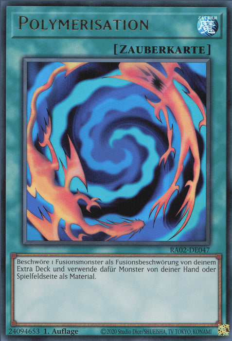 Polymerisation (V.2) RA02-DE047 Ultra Rare Deutsch