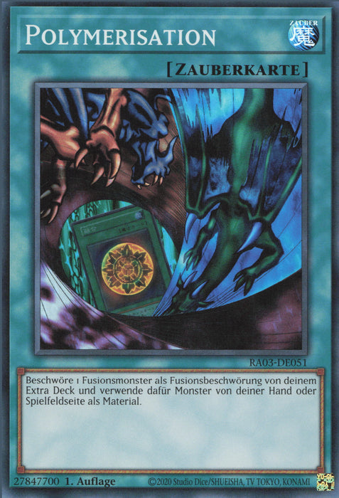 Polymerisation (V.1) RA03-DE051 Super Rare Deutsch