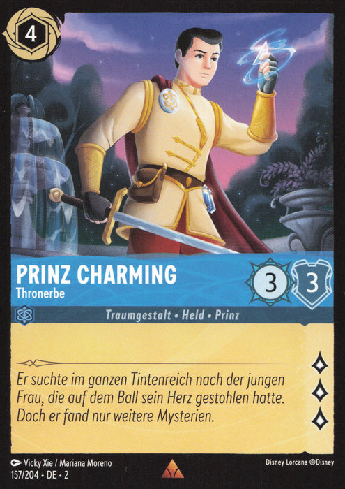 Prinz Charming - Thronerbe 2ROF-157 Rare Deutsch