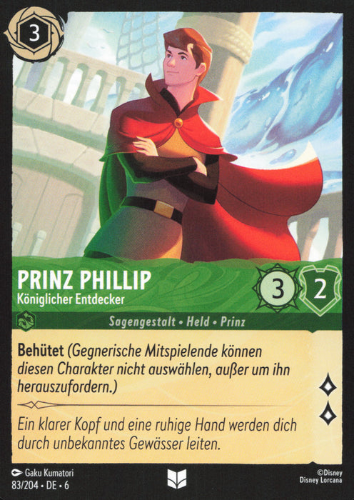 Prinz Phillip - Königlicher Entdecker 6AZS-083 Uncommon Deutsch