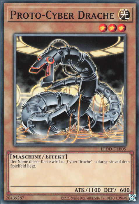 Proto-Cyber Drache LEDD-DEB05 Common Deutsch