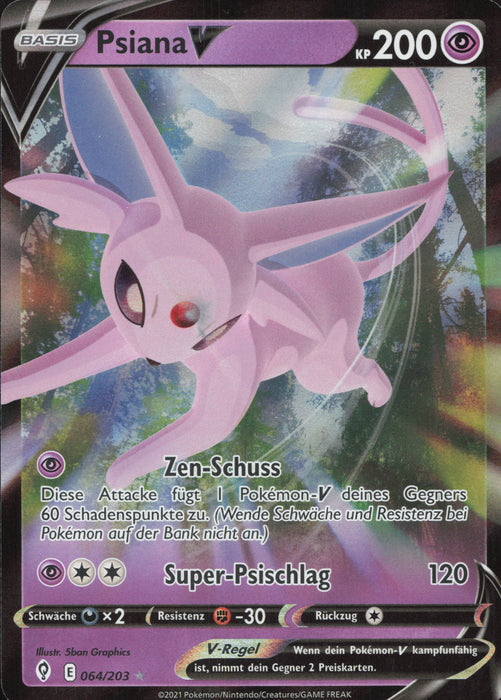 Psiana V EVS-064 Ultra Rare Deutsch