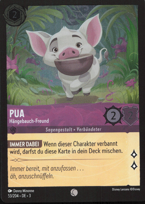 Pua - Hängebauch-Freund 3INK-053 Common Deutsch