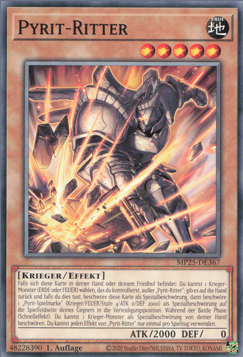 Pyrit-Ritter MP25-DE367 Common Deutsch