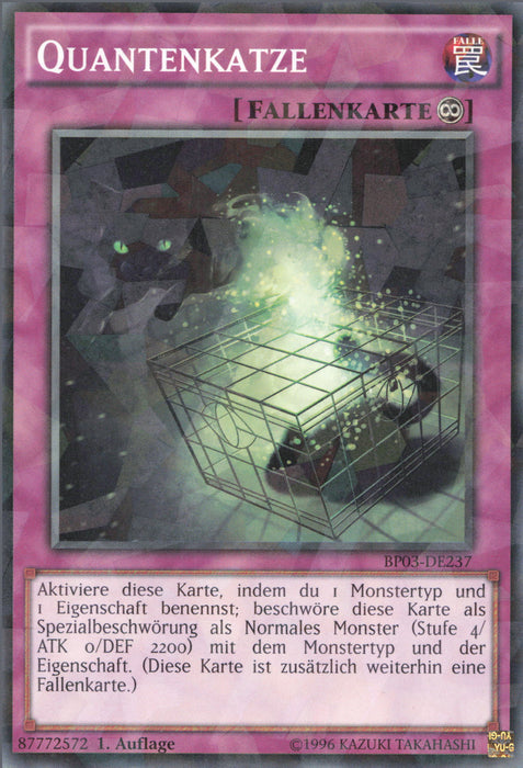 Quantenkatze (V.2) BP03-DE237 Shatterfoil Deutsch
