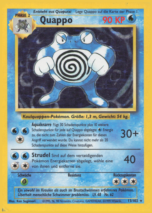 Quappo BS-13 Holo Rare Deutsch