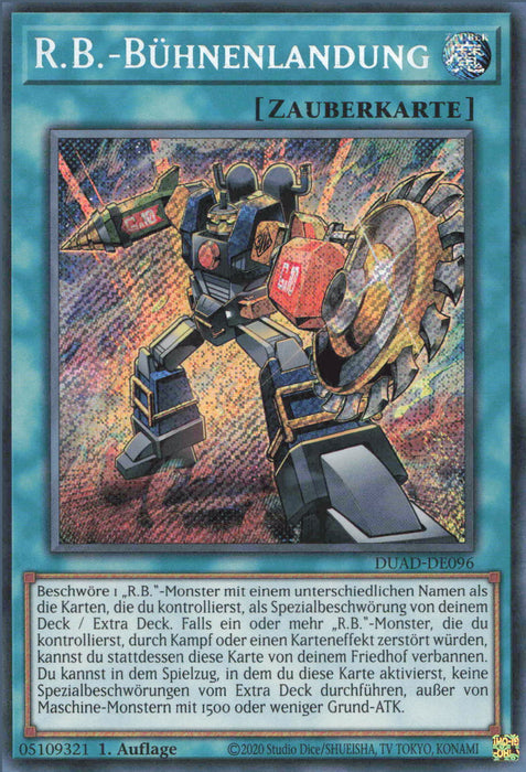 R.B.-Bühnenlandung DUAD-DE096 Secret Rare Deutsch