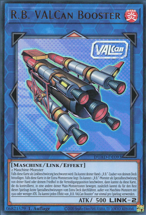 R.B. VALCan Booster DUAD-DE093 Ultra Rare Deutsch