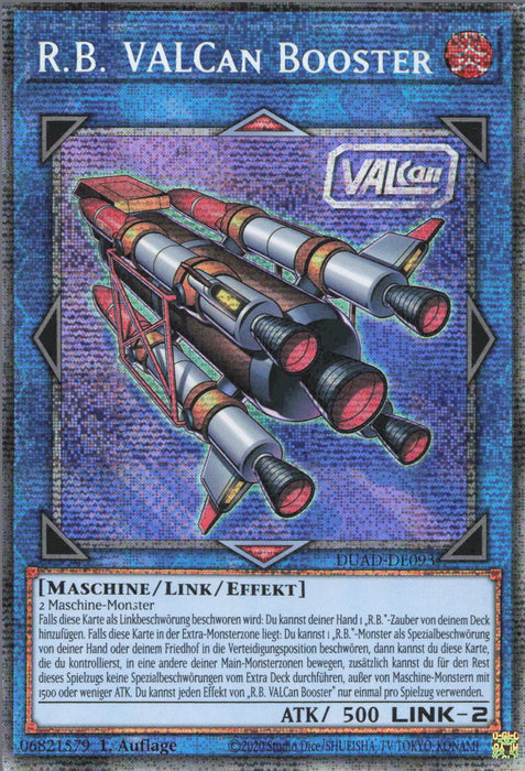R.B. VALCan Booster (V.2) DUAD-DE093 Starlight Rare Deutsch