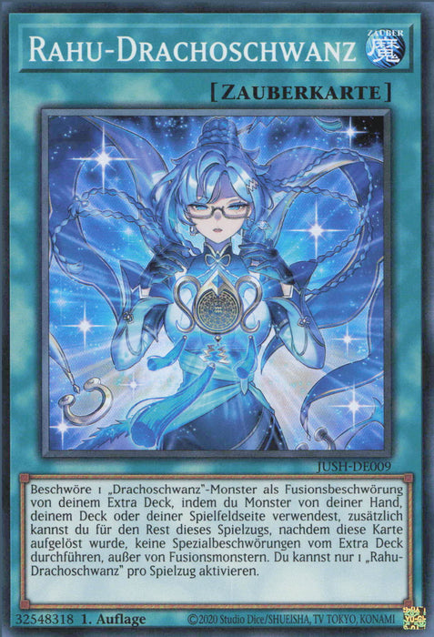 Rahu-Drachoschwanz JUSH-DE009 Super Rare Deutsch