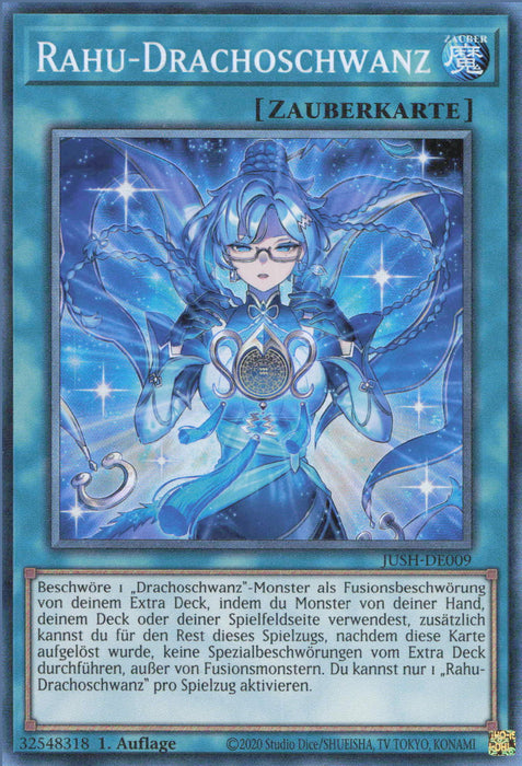 Rahu-Drachoschwanz (V.2) JUSH-DE009 Collectors Rare Deutsch
