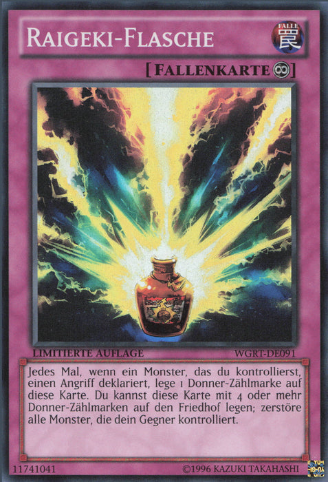 Raigeki-Flasche WGRT-DE091 Super Rare