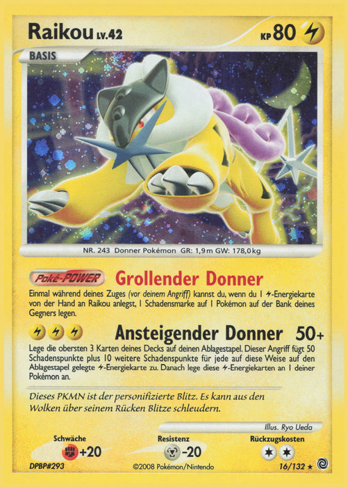 Raikou Lv.42 SW-16 Holo Rare Deutsch