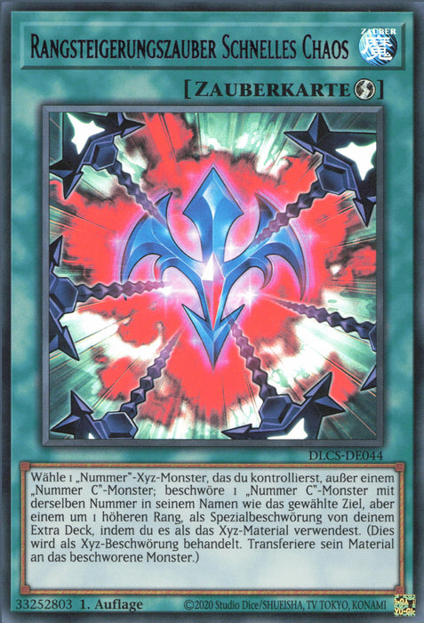 Rangsteigerungszauber Schnelles Chaos (V.4) DLCS-DE044 Ultra Rare