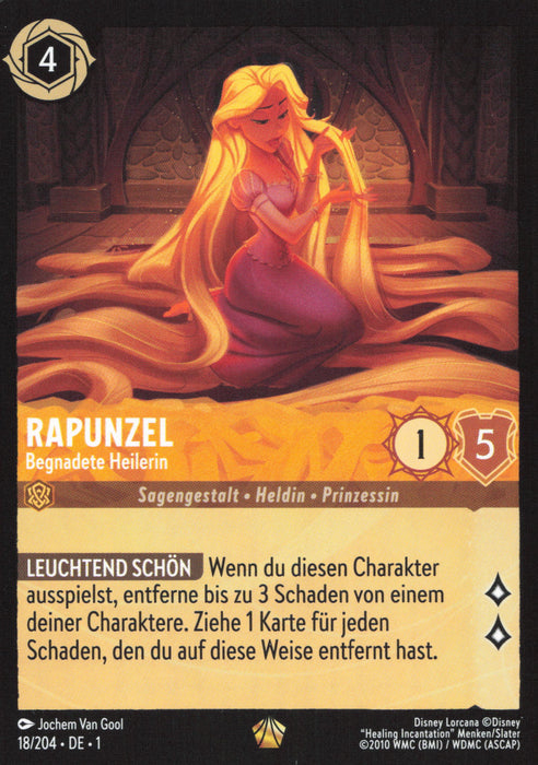 Rapunzel - Begnadete Heilerin 1TFC-018 Legendary Deutsch