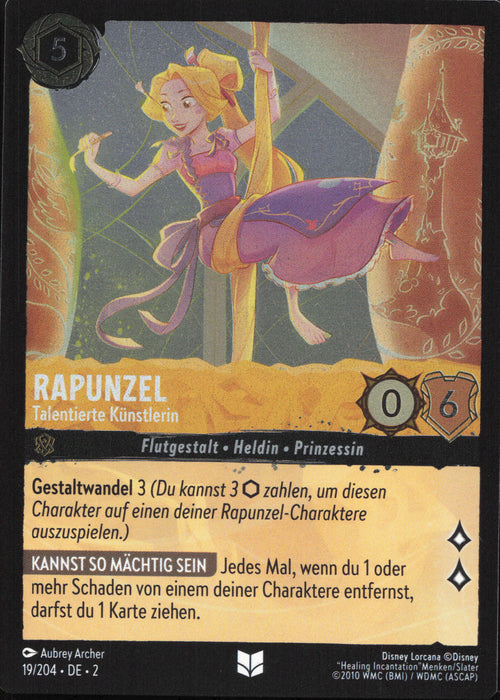 Rapunzel - Talantierte Künstlerin 2ROF-019 Uncommon Deutsch