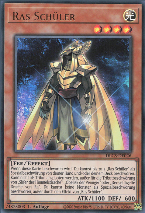 Ras Schüler (V.1) DLCS-DE026 Ultra Rare Deutsch