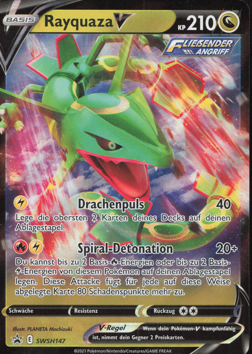 Rayquaza V SWSH-147 Promo Deutsch