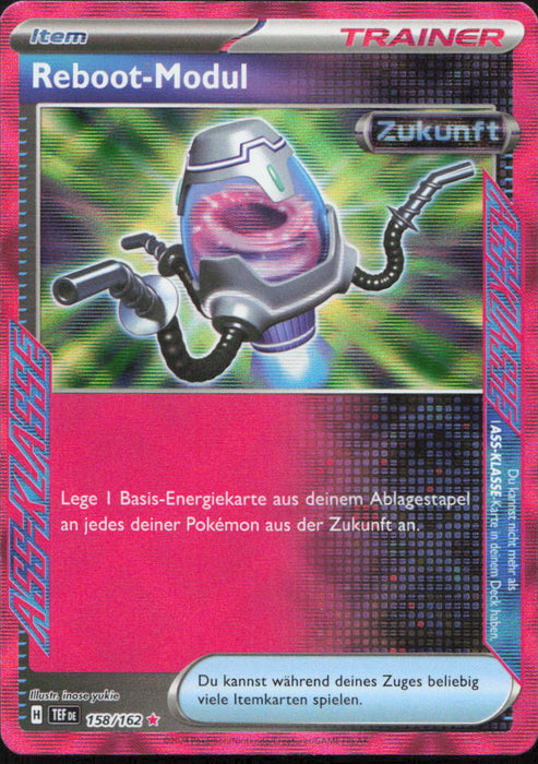 Reboot-Modul TEF-158 ACE Rare Deutsch