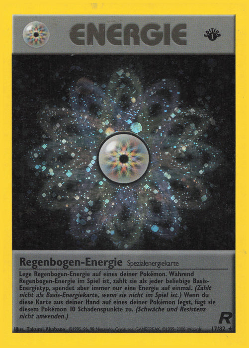 Regenbogen-Energie TR-17 Holo Rare Deutsch