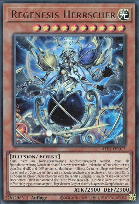 Regenesis-Herrscher ALIN-DE017 Ultra Rare Deutsch