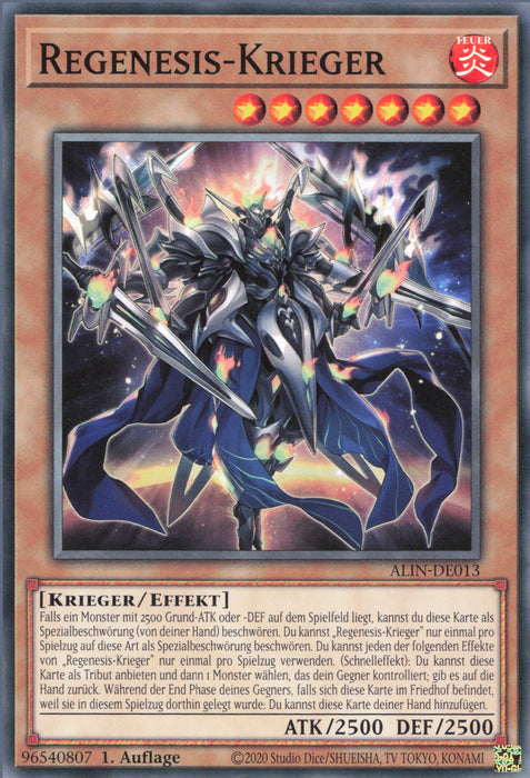 Regenesis-Krieger ALIN-DE013 Common Deutsch
