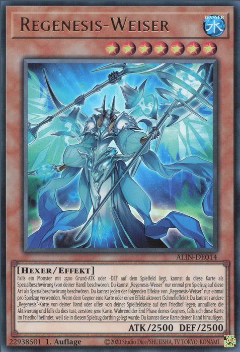 Regenesis-Weiser ALIN-DE014 Ultra Rare Deutsch