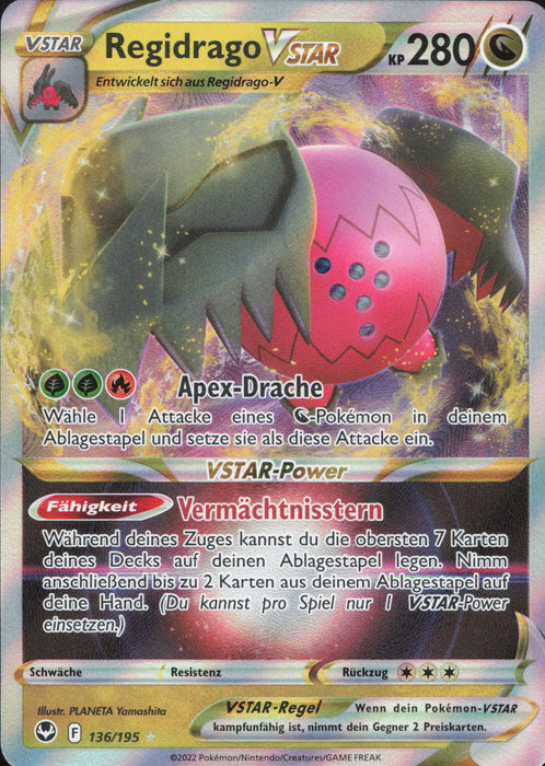 Regidrago VSTAR SIT-136 Ultra Rare Deutsch