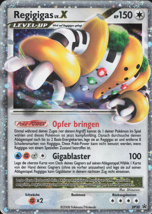 Regigigas LV.X DPPR-30 Promo Deutsch