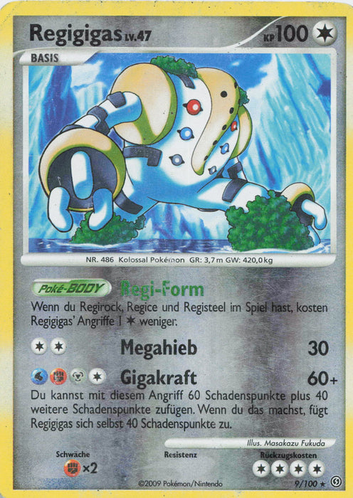 Regigigas Lv.47 STF-9 Holo Rare Deutsch