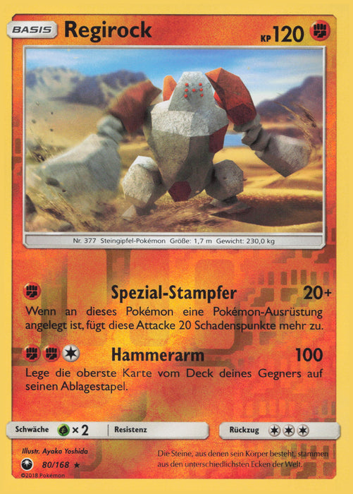Regirock CES-80 Rare Deutsch