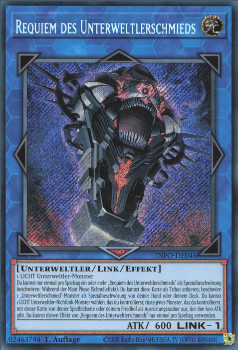 Requiem des Unterweltlerschmieds (V.1) INFO-DE046 Secret Rare Deutsch