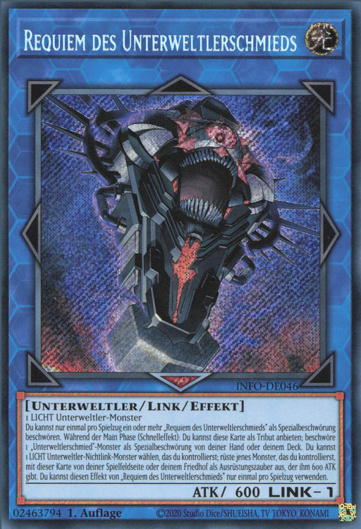 Yu-Gi-Oh Lacrima Die Blutroten Tränen MP25-DE100 Secret Rare - Deutsch 1. Auflage 2025