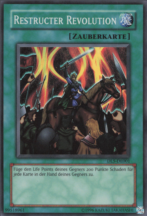 Restructer Revolution DL5-DE001 Super Rare