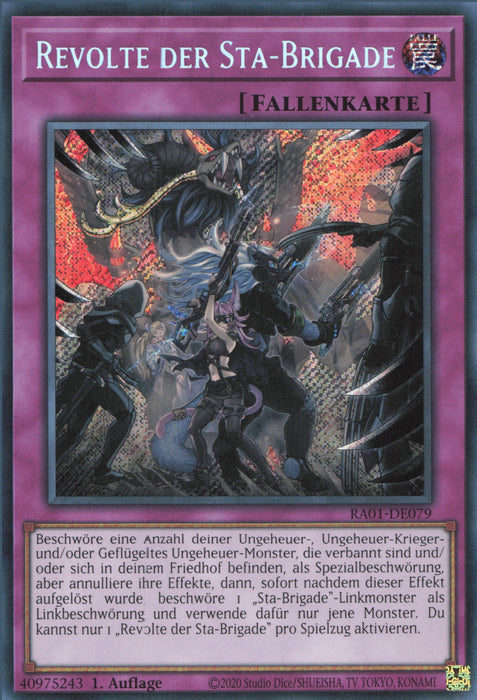 Revolte der Sta-Brigade (V.3) RA01-DE079 Secret Rare