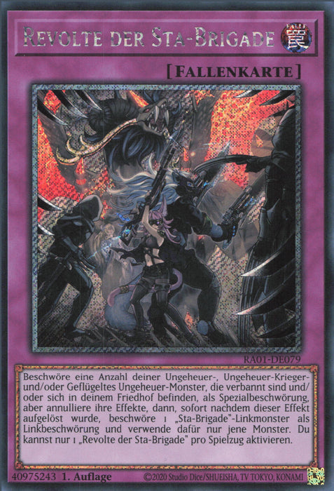 Revolte der Sta-Brigade (V.4) RA01-DE079 Platinum Secret Rare