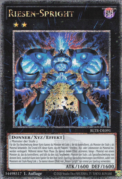 Riesen-Spright (V.2) BLTR-DE091 Quarter Century Secret Rare Deutsch