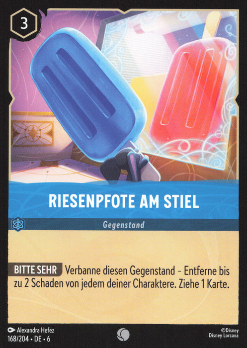 Riesenpfote am Stiel 6AZS-168 Common Deutsch